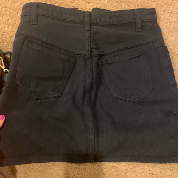 Brandy Melville black denim skirt - Picture 4 of 6